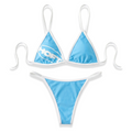 AnyDaf Reversible Bikini White & Blue