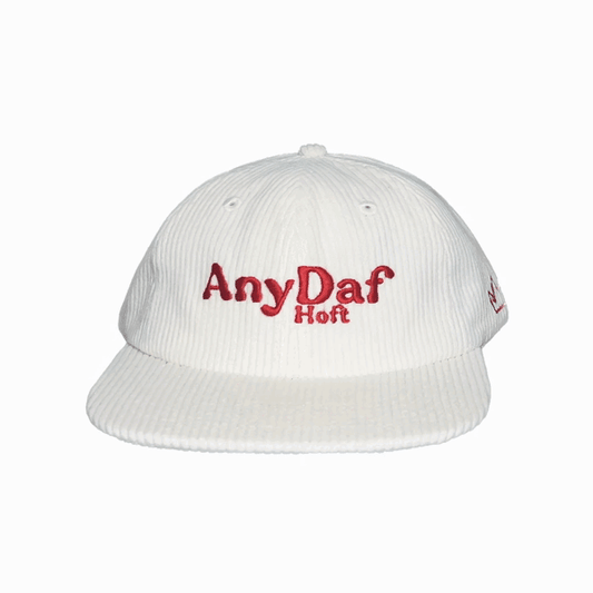 AnyDaf Corduroy Hat White