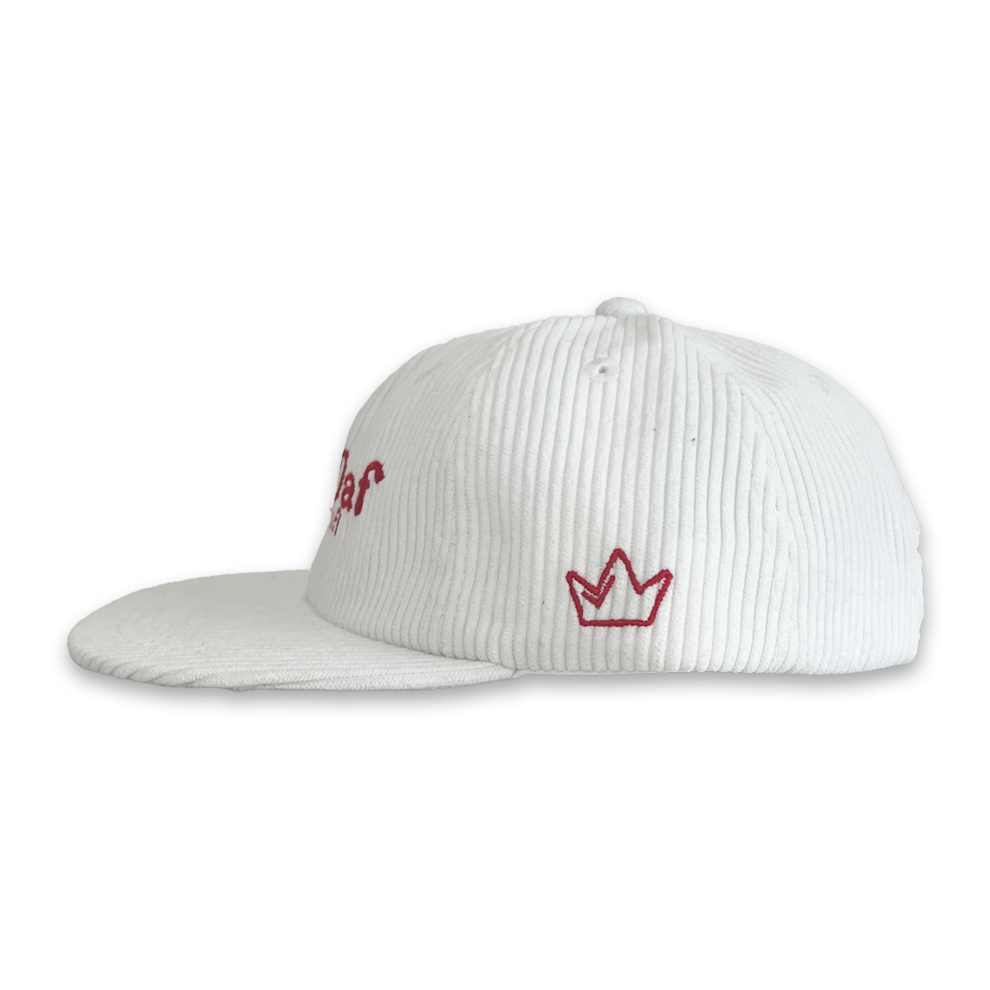 AnyDaf Corduroy Hat White